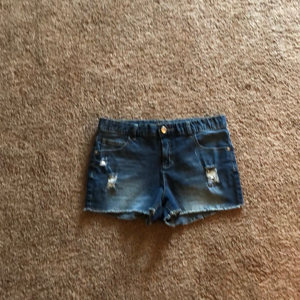 Justice Jean Shorts, Size 16 Plus
